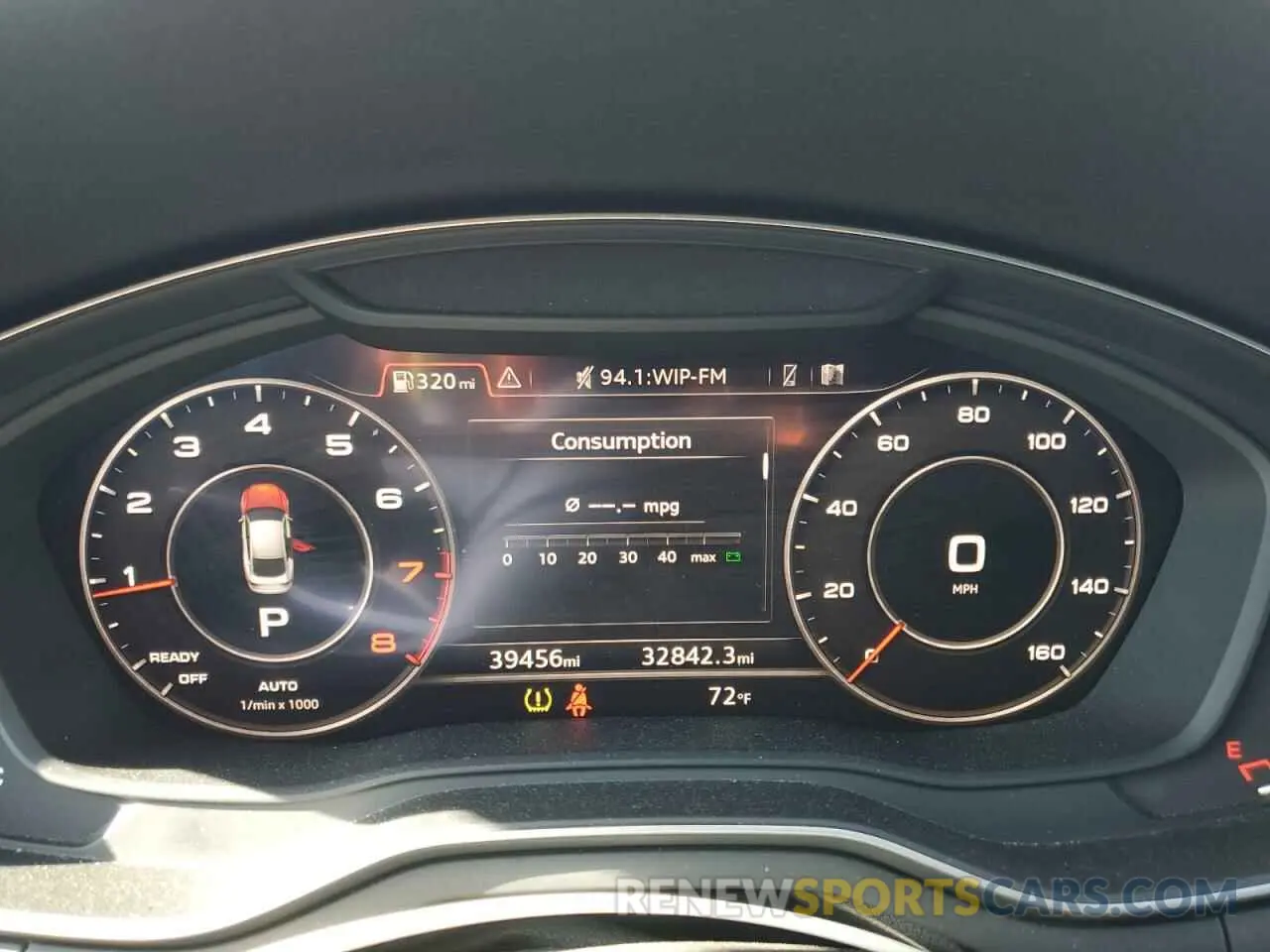 9 fotografías del automóvil dañado WAUENCF59KA040843 AUDI A5 2019