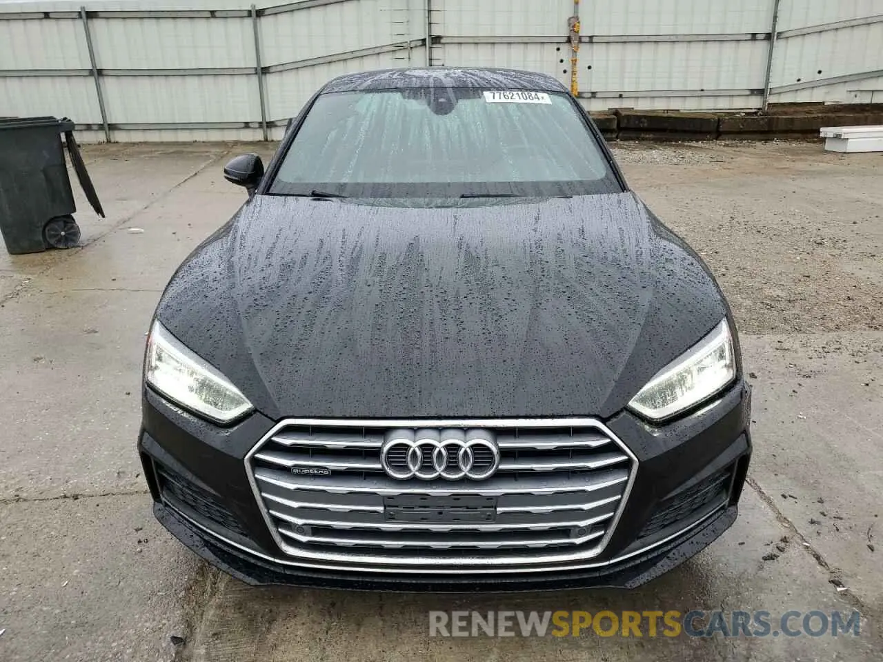 5 fotografías del automóvil dañado WAUENCF5XKA037644 AUDI A5 2019
