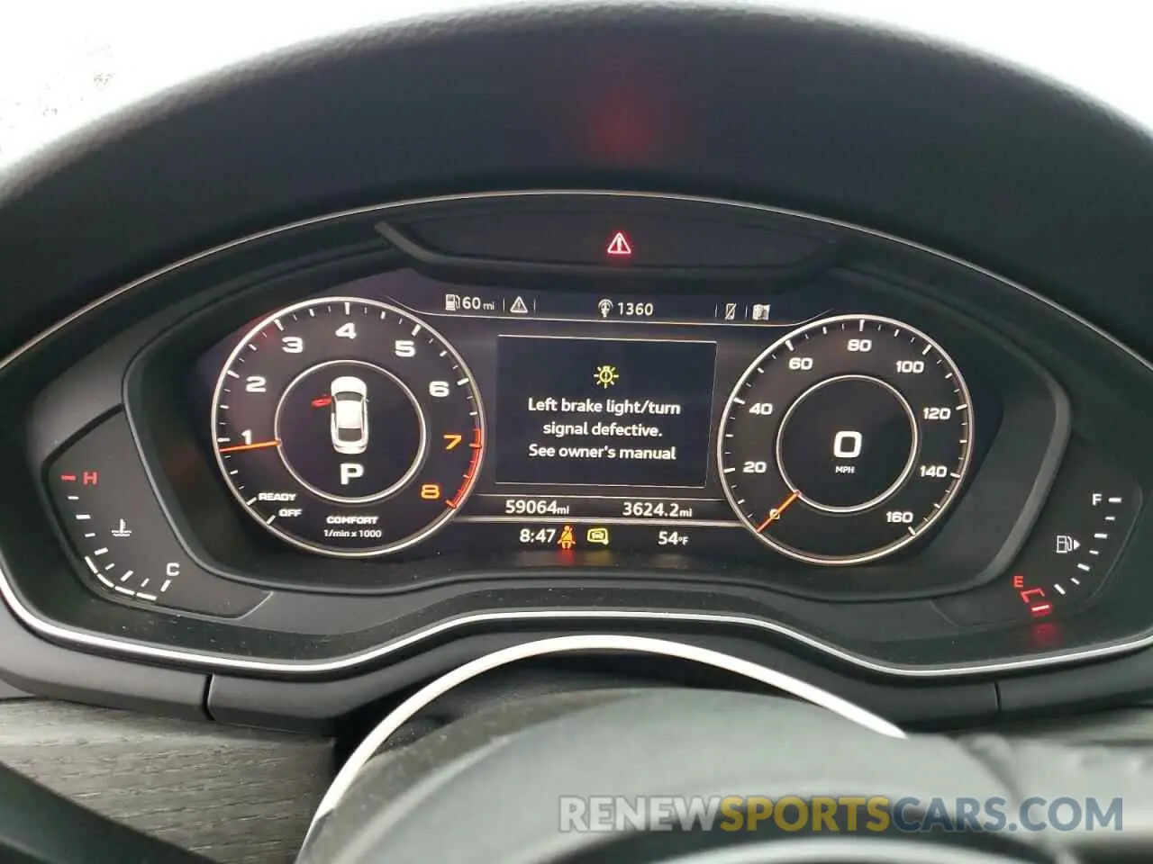 9 fotografías del automóvil dañado WAUENCF5XKA037644 AUDI A5 2019