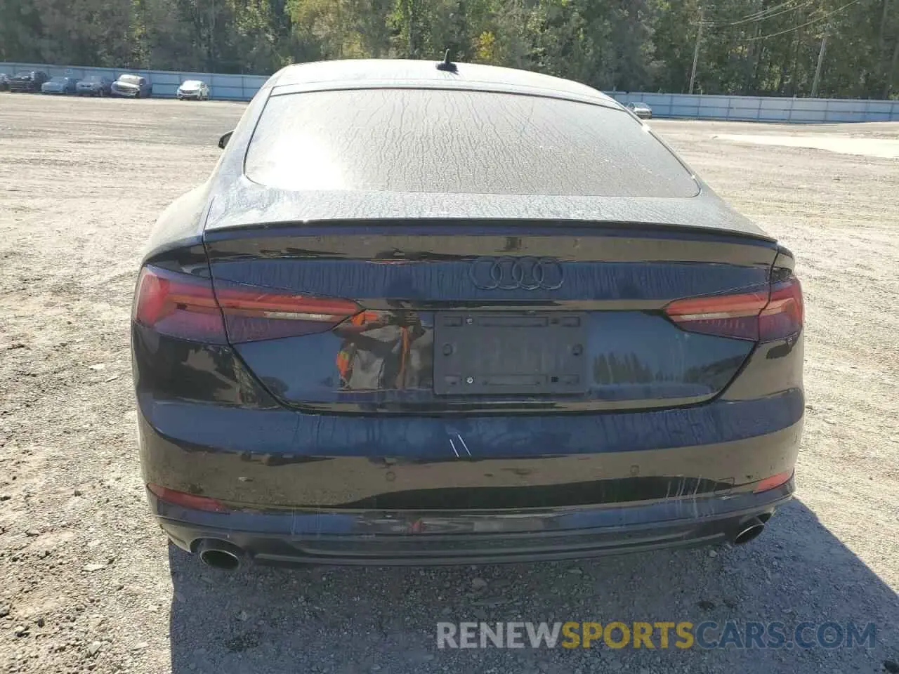6 fotografías del automóvil dañado WAUENCF5XKA077867 AUDI A5 2019
