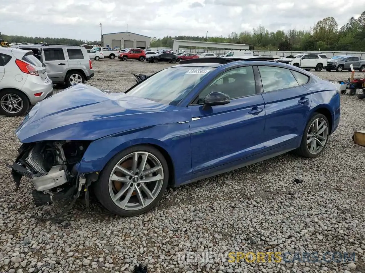 1 fotografías del automóvil dañado WAUENDF55KA008896 AUDI A5 2019