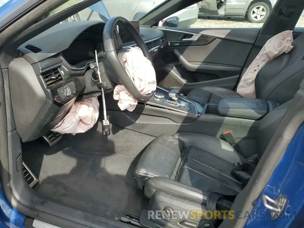 7 fotografías del automóvil dañado WAUENDF55KA008896 AUDI A5 2019