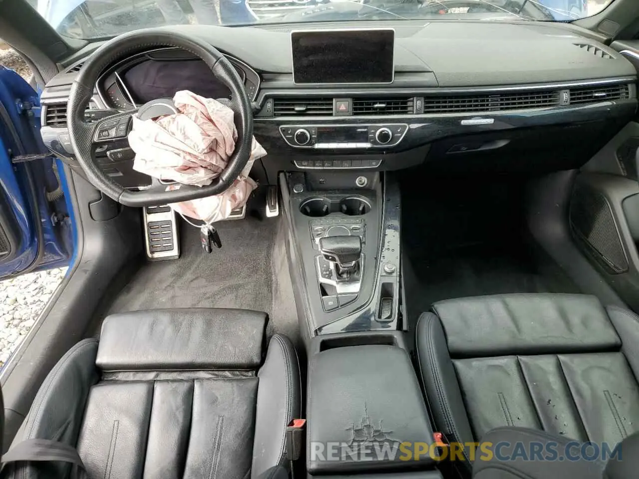 8 fotografías del automóvil dañado WAUENDF55KA008896 AUDI A5 2019