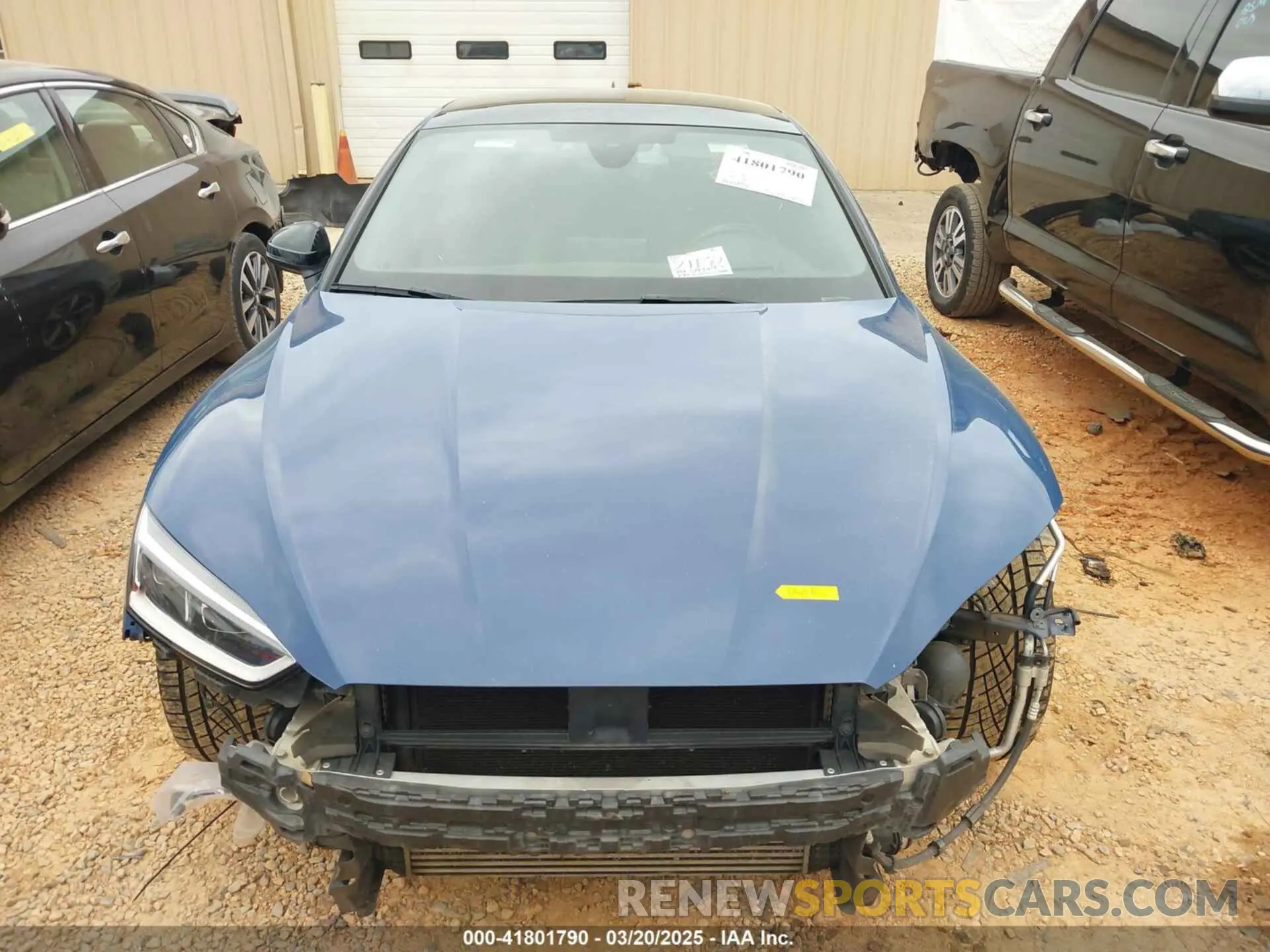 12 fotografías del automóvil dañado WAUFNCF55KA016463 AUDI A5 2019