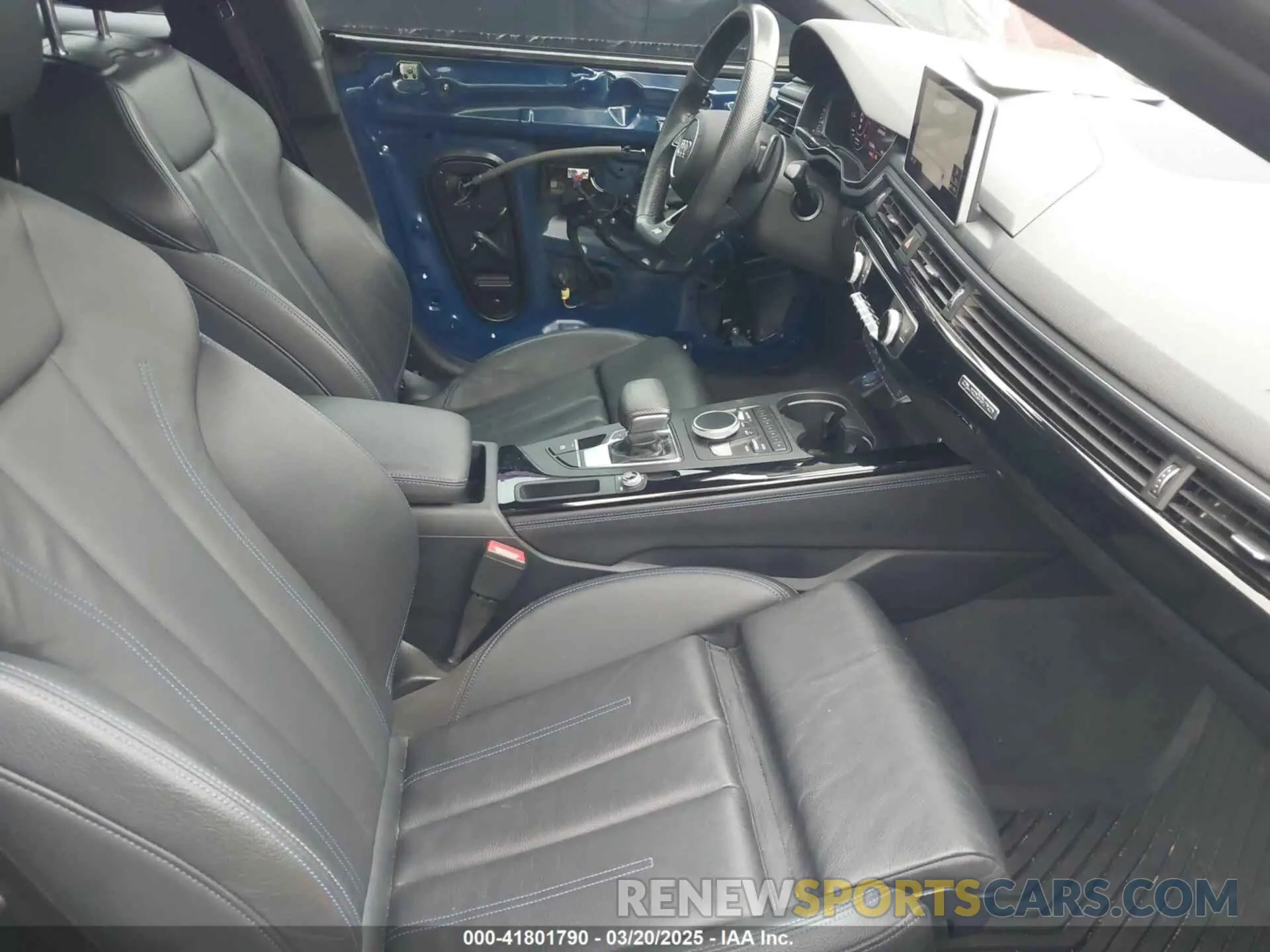 5 fotografías del automóvil dañado WAUFNCF55KA016463 AUDI A5 2019