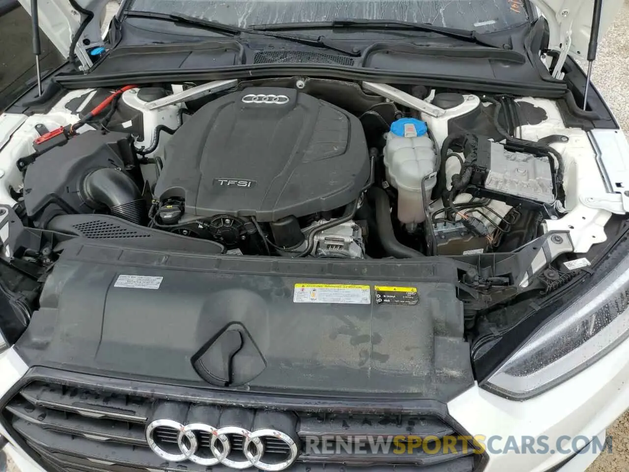 7 fotografías del automóvil dañado WAUTNAF53KA015397 AUDI A5 2019