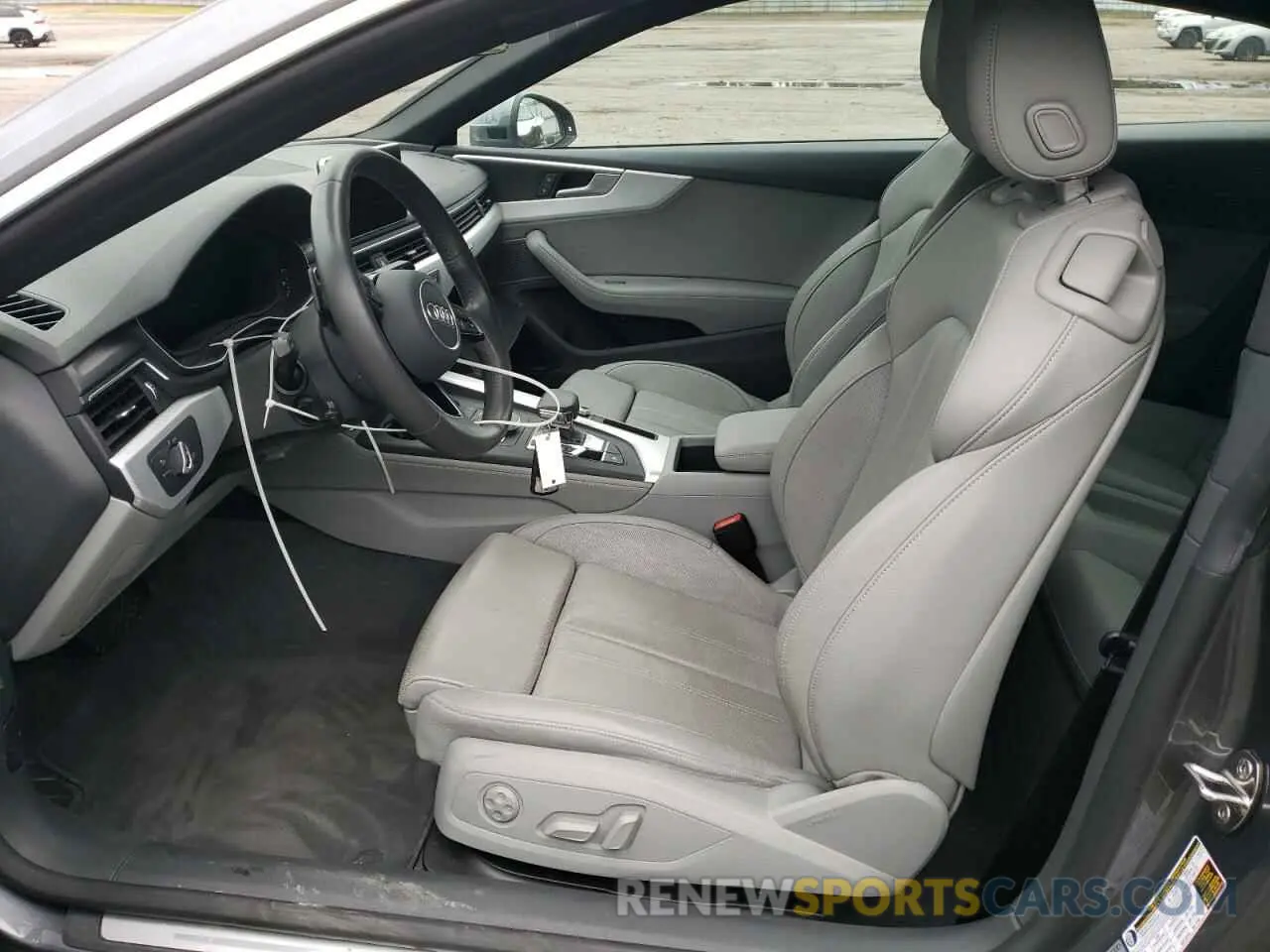 7 fotografías del automóvil dañado WAUTNAF56KA039614 AUDI A5 2019