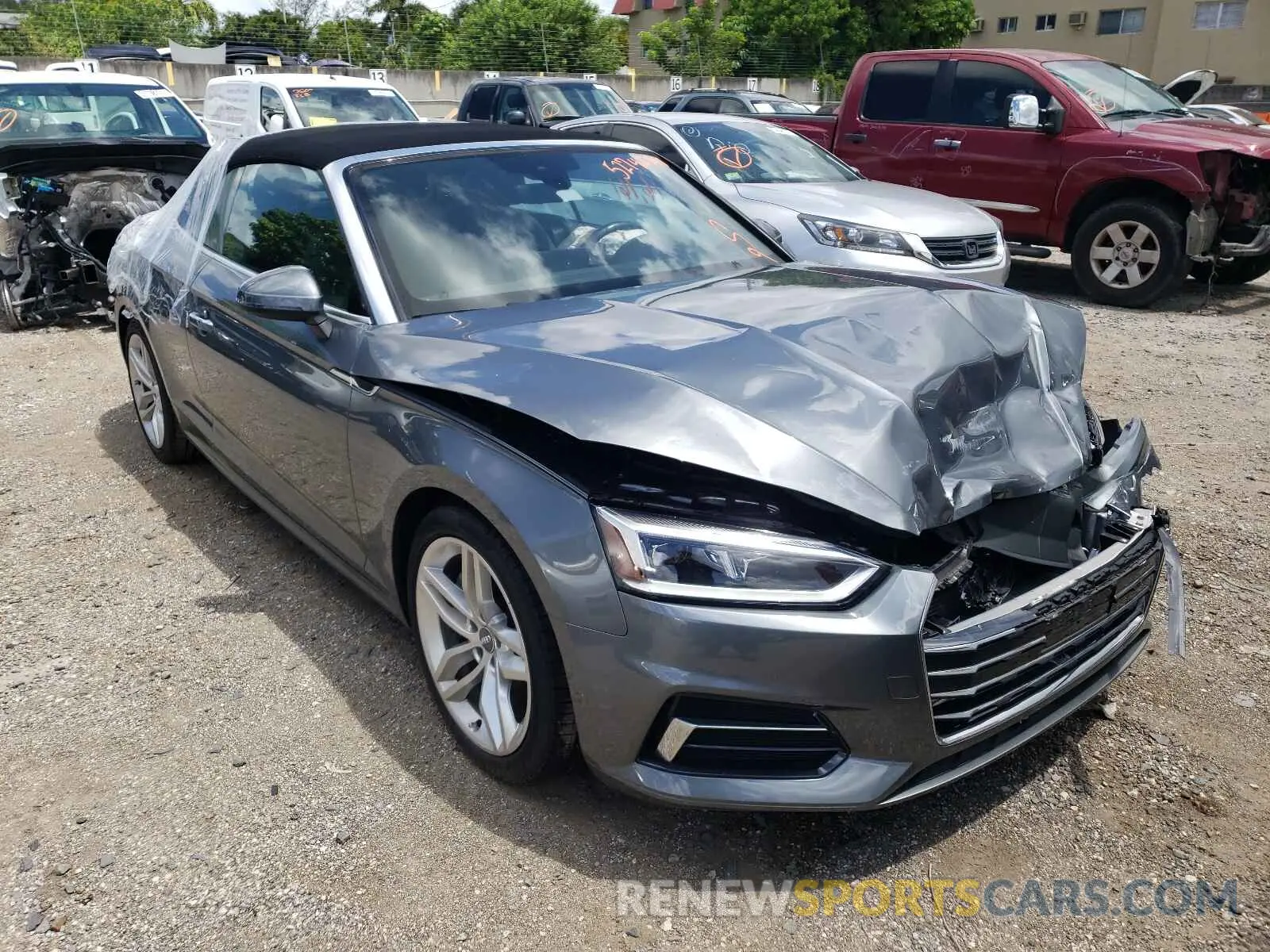 1 fotografías del automóvil dañado WAUWNGF58KN001231 AUDI A5 2019