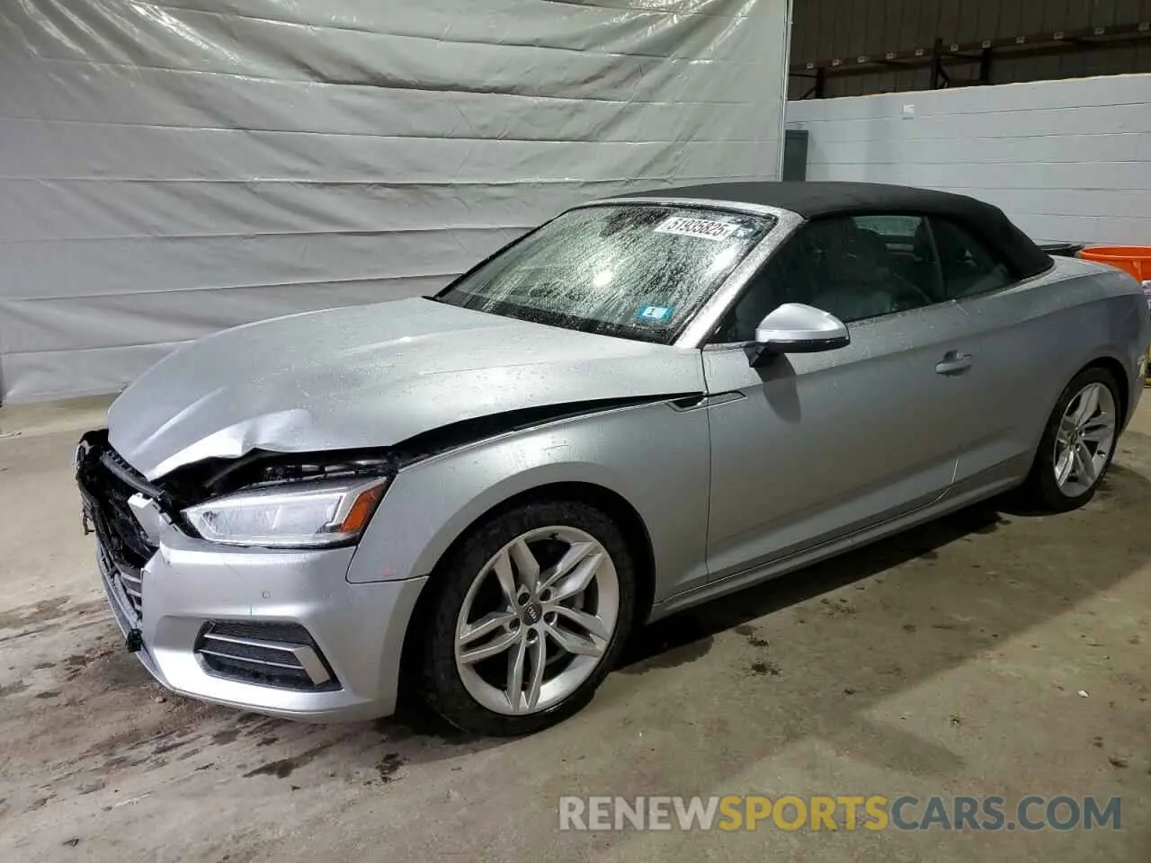 1 fotografías del automóvil dañado WAUYNGF56KN001933 AUDI A5 2019