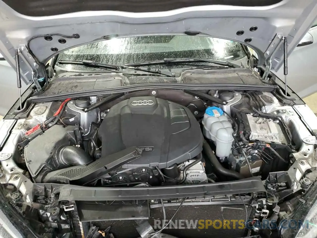 11 fotografías del automóvil dañado WAUYNGF56KN001933 AUDI A5 2019