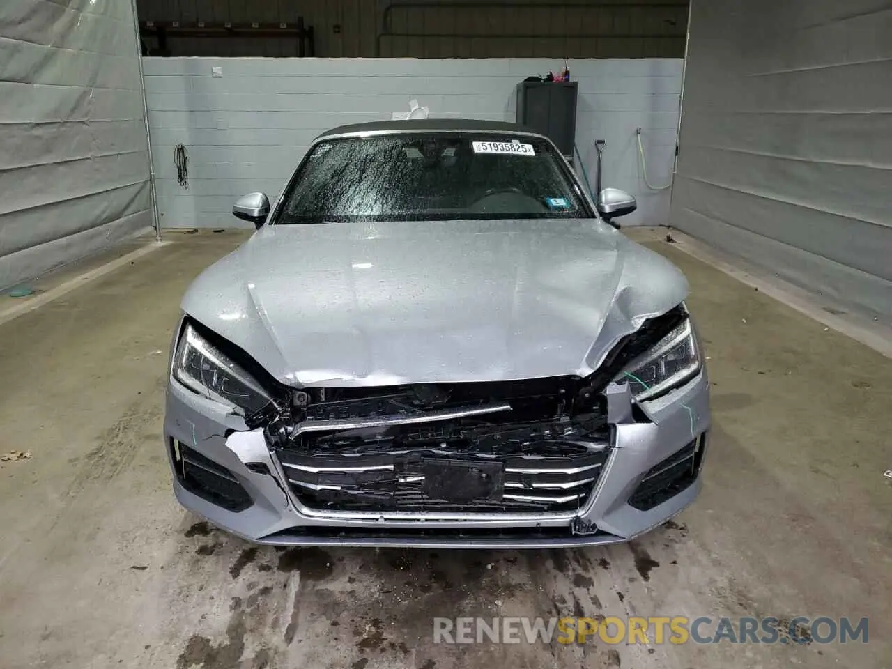 5 fotografías del automóvil dañado WAUYNGF56KN001933 AUDI A5 2019