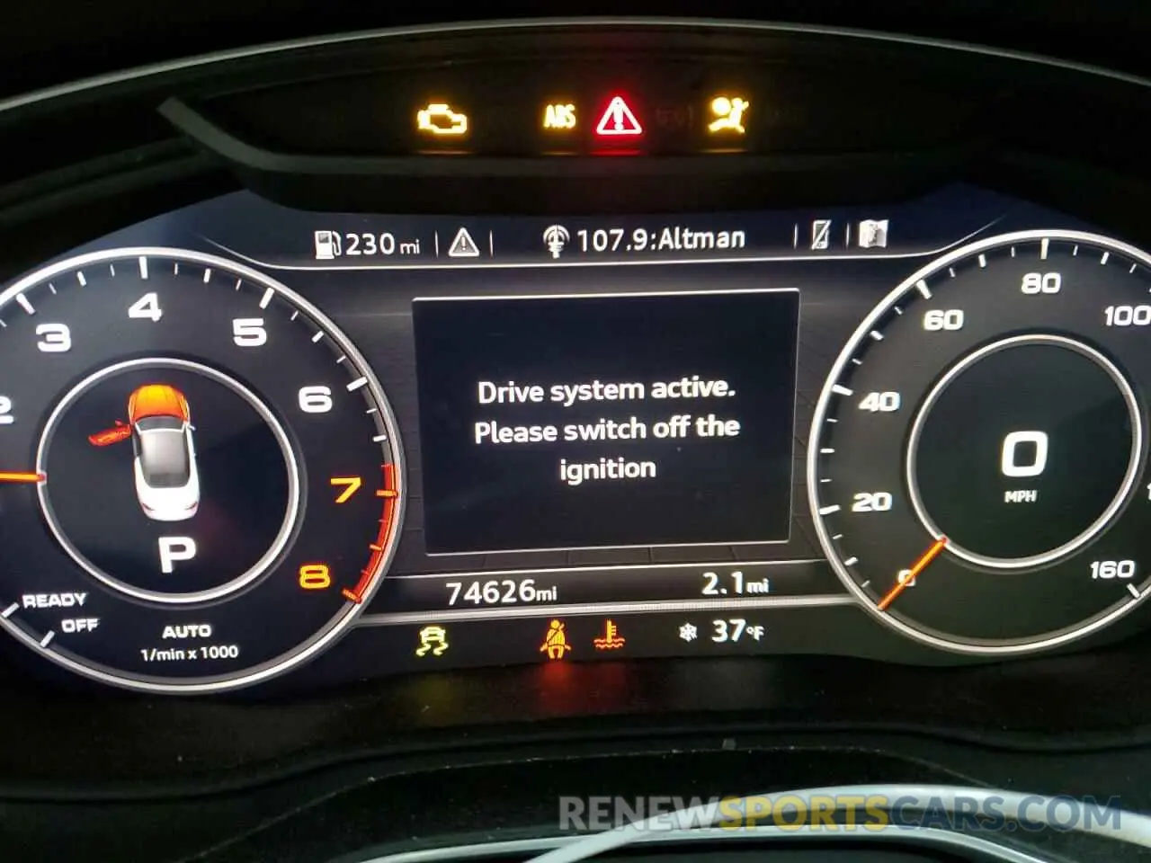 9 fotografías del automóvil dañado WAUYNGF56KN001933 AUDI A5 2019