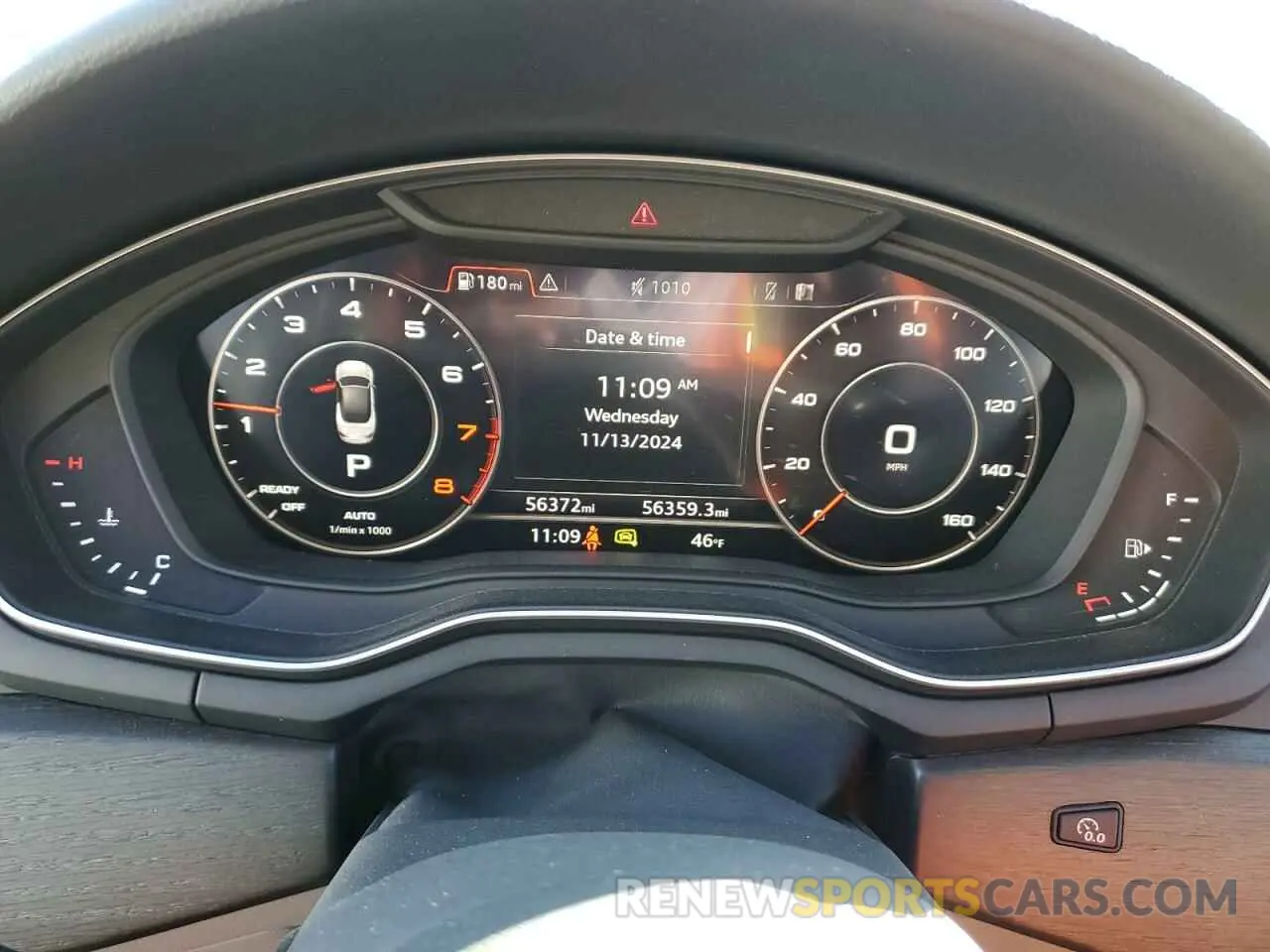 9 fotografías del automóvil dañado WAUYNGF56KN005142 AUDI A5 2019