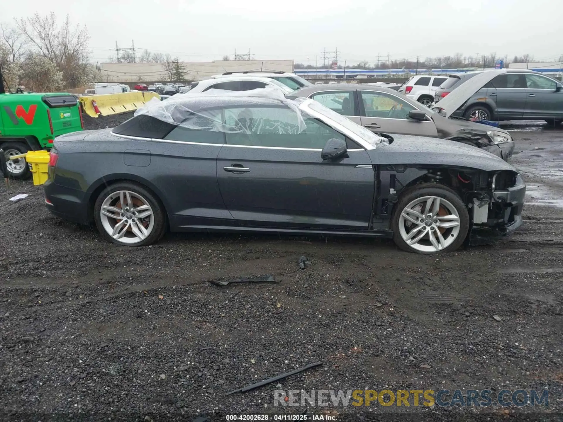 13 fotografías del automóvil dañado WAUYNGF57KN000600 AUDI A5 2019