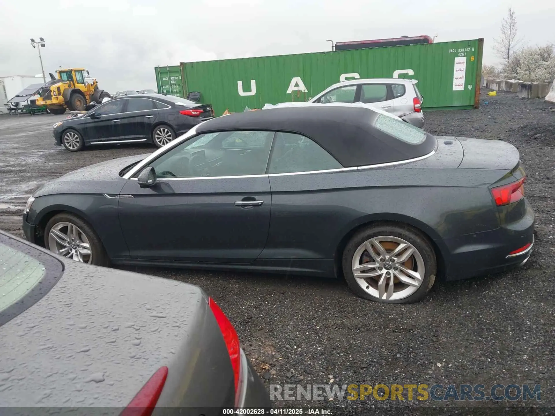 14 fotografías del automóvil dañado WAUYNGF57KN000600 AUDI A5 2019