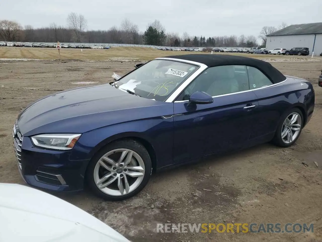1 fotografías del automóvil dañado WAUYNGF58KN001528 AUDI A5 2019