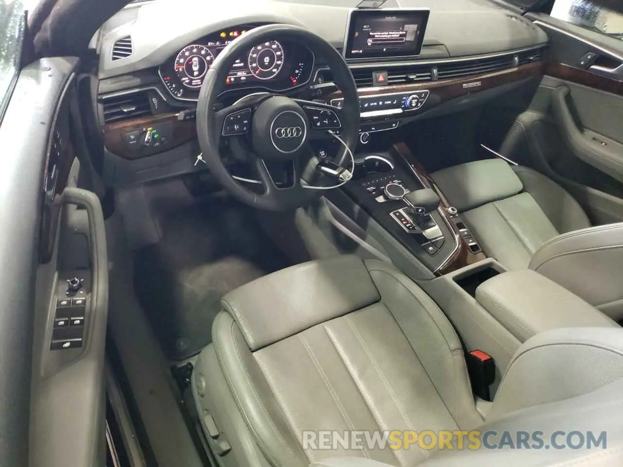 8 fotografías del automóvil dañado WAUYNGF58KN002811 AUDI A5 2019