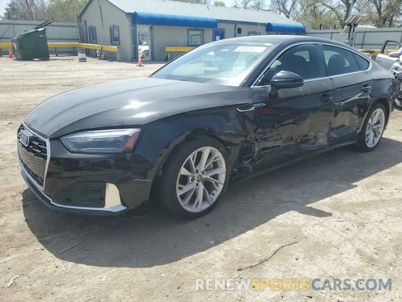 1 fotografías del automóvil dañado WAUANCF53LA005165 AUDI A5 2020