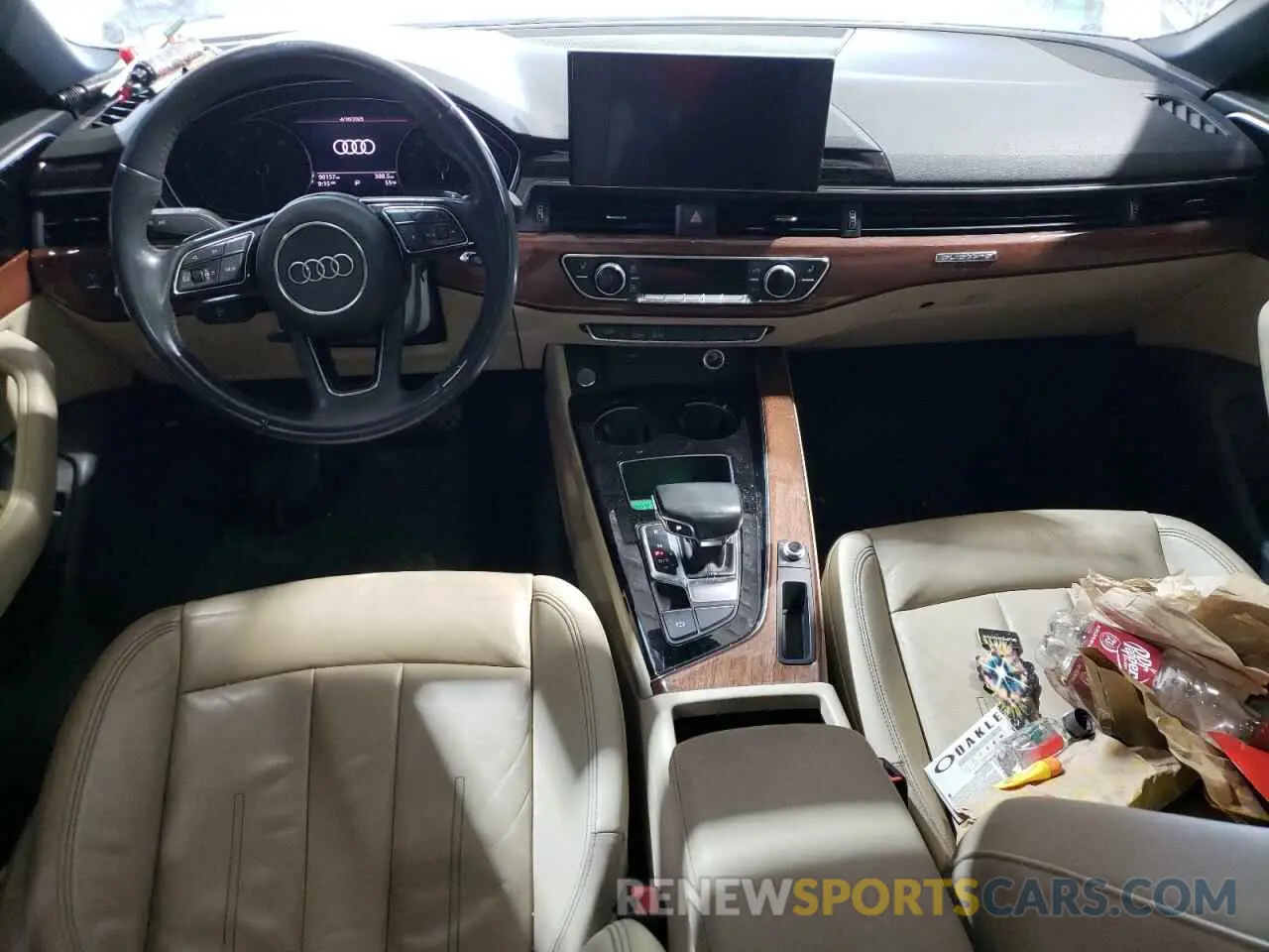 8 fotografías del automóvil dañado WAUANCF56LA005810 AUDI A5 2020