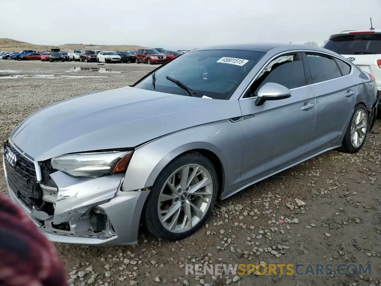 1 fotografías del automóvil dañado WAUANCF56LA009128 AUDI A5 2020