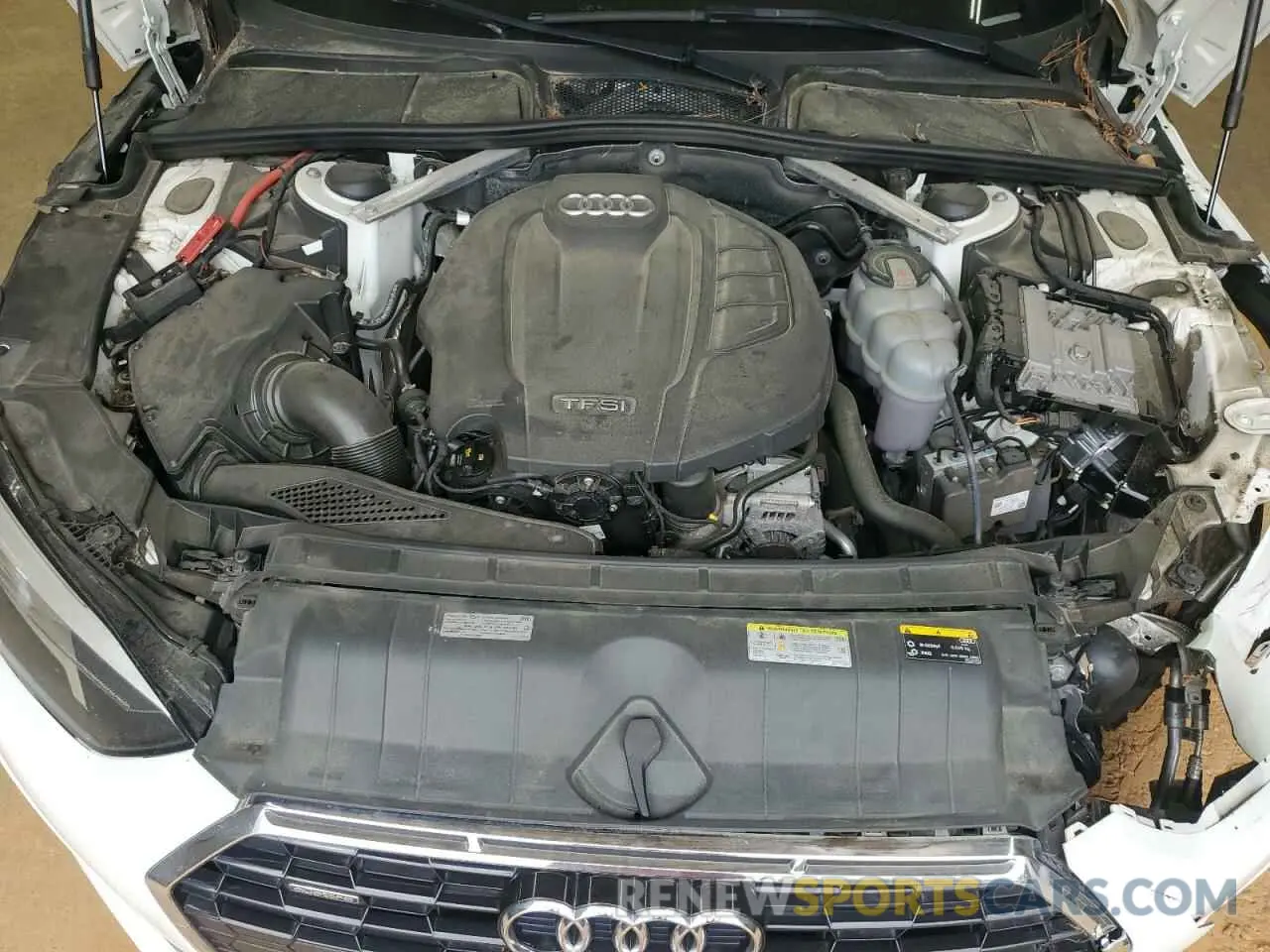 11 fotografías del automóvil dañado WAUANCF5XLA007950 AUDI A5 2020