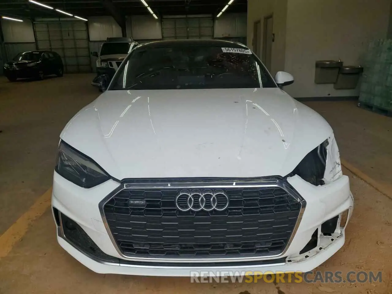 5 fotografías del automóvil dañado WAUANCF5XLA007950 AUDI A5 2020