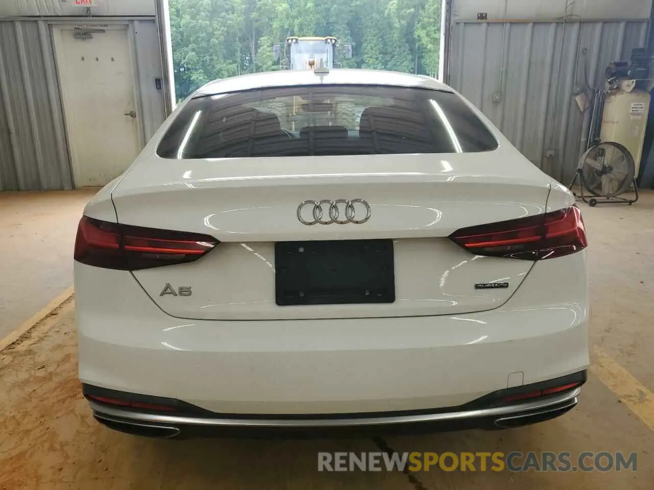 6 fotografías del automóvil dañado WAUANCF5XLA007950 AUDI A5 2020