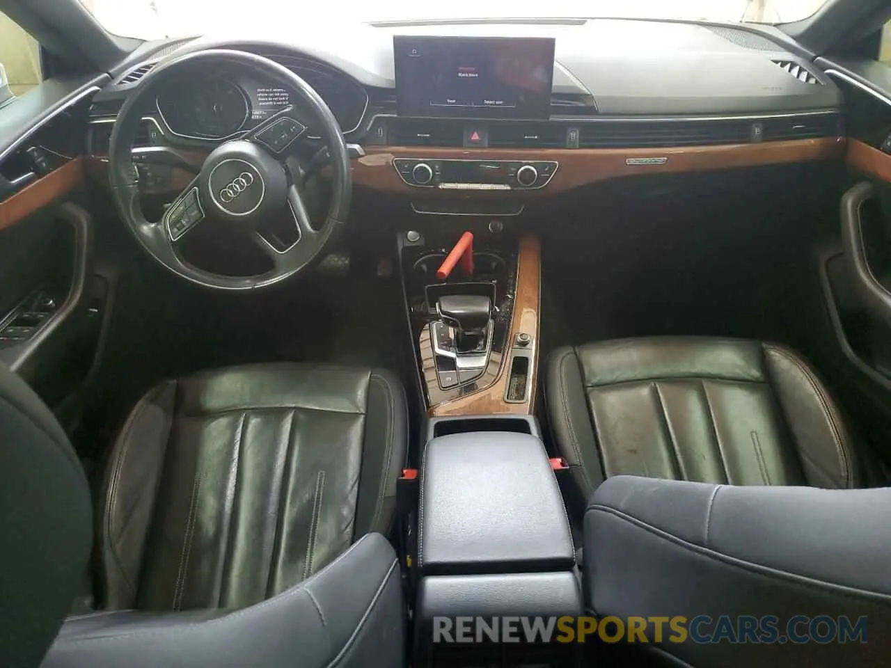8 fotografías del automóvil dañado WAUANCF5XLA007950 AUDI A5 2020