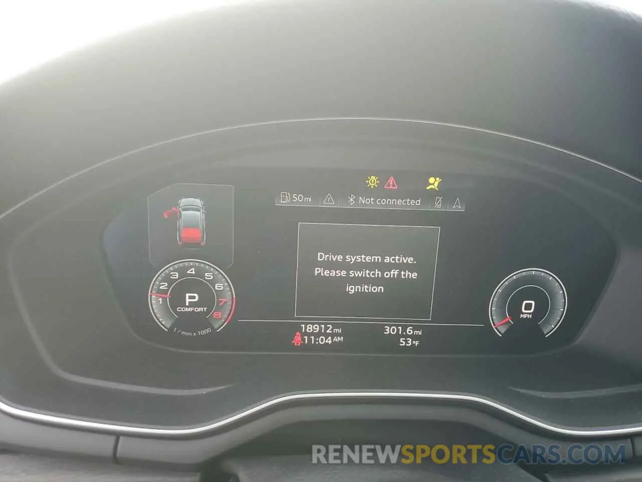 9 fotografías del automóvil dañado WAUCNCF54LA001053 AUDI A5 2020
