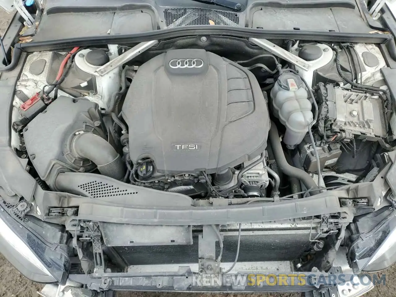 11 fotografías del automóvil dañado WAUFNCF59LA004169 AUDI A5 2020