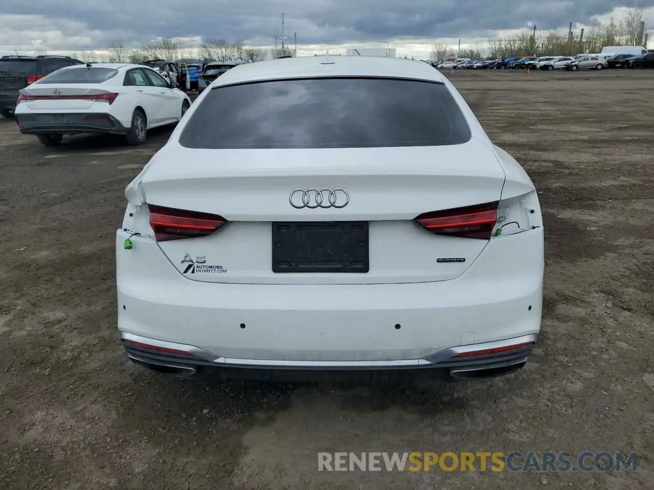 6 fotografías del automóvil dañado WAUFNCF59LA004169 AUDI A5 2020