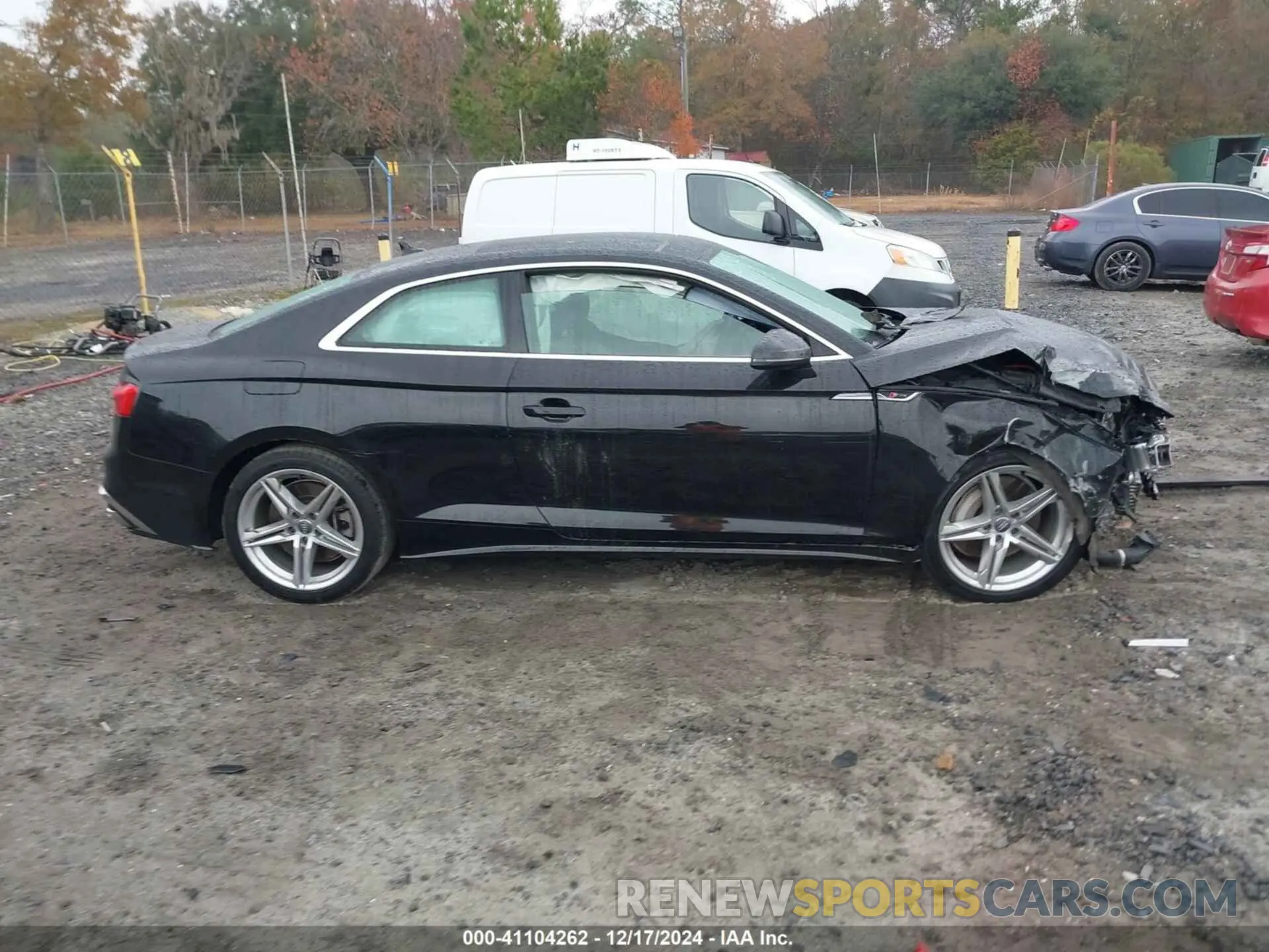 12 fotografías del automóvil dañado WAUSNAF54LA005040 AUDI A5 2020
