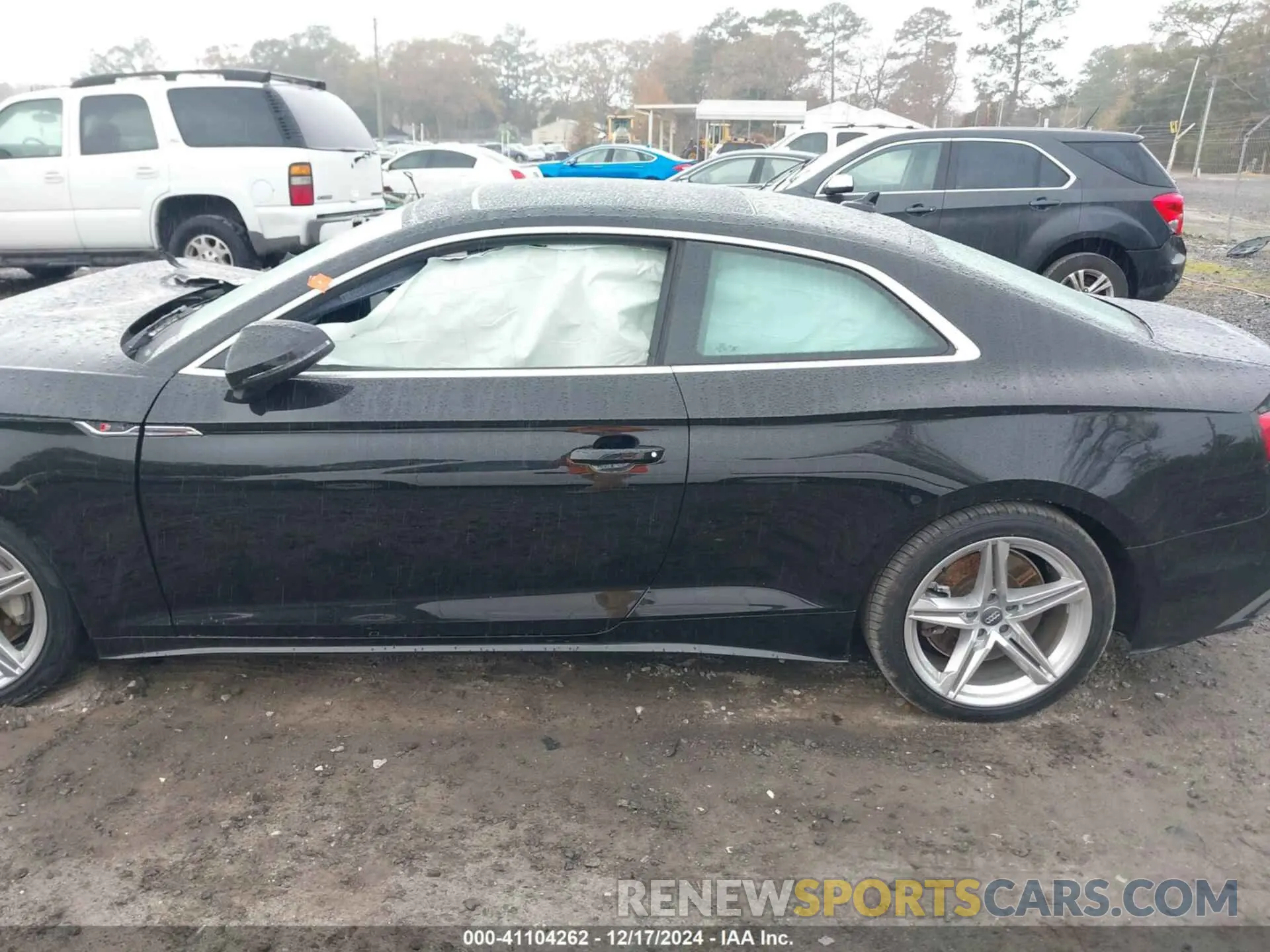 13 fotografías del automóvil dañado WAUSNAF54LA005040 AUDI A5 2020