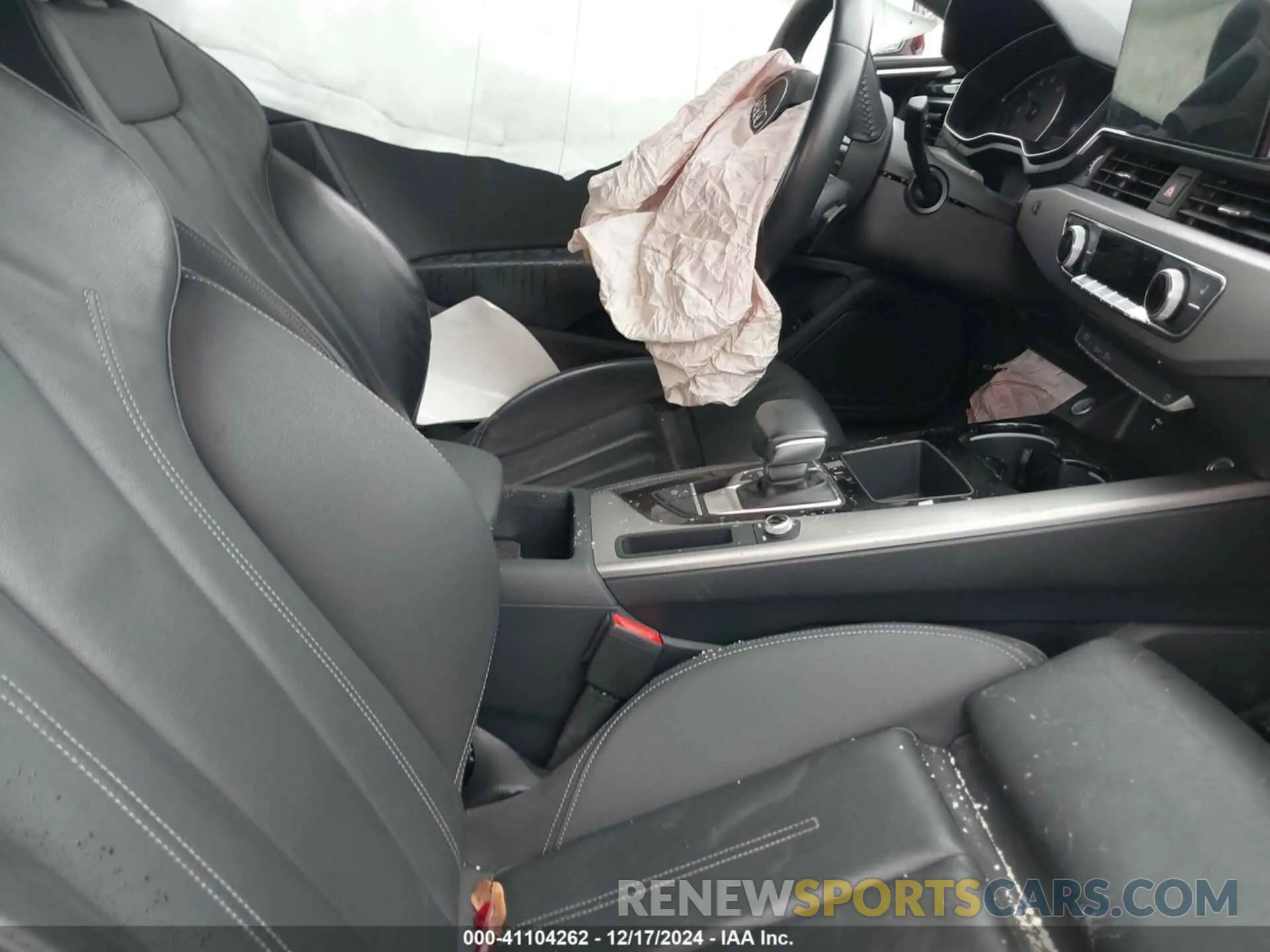 5 fotografías del automóvil dañado WAUSNAF54LA005040 AUDI A5 2020