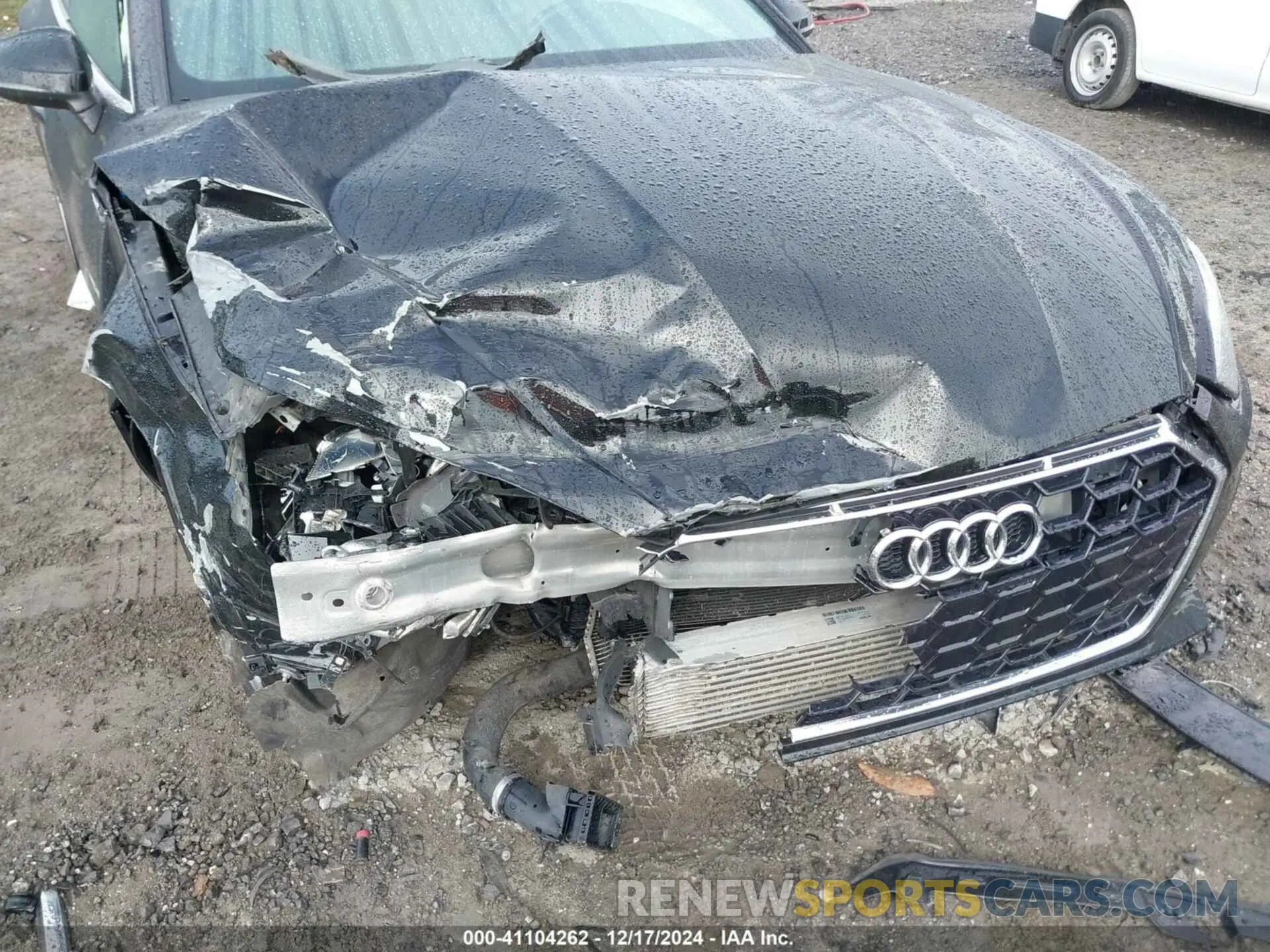 6 fotografías del automóvil dañado WAUSNAF54LA005040 AUDI A5 2020