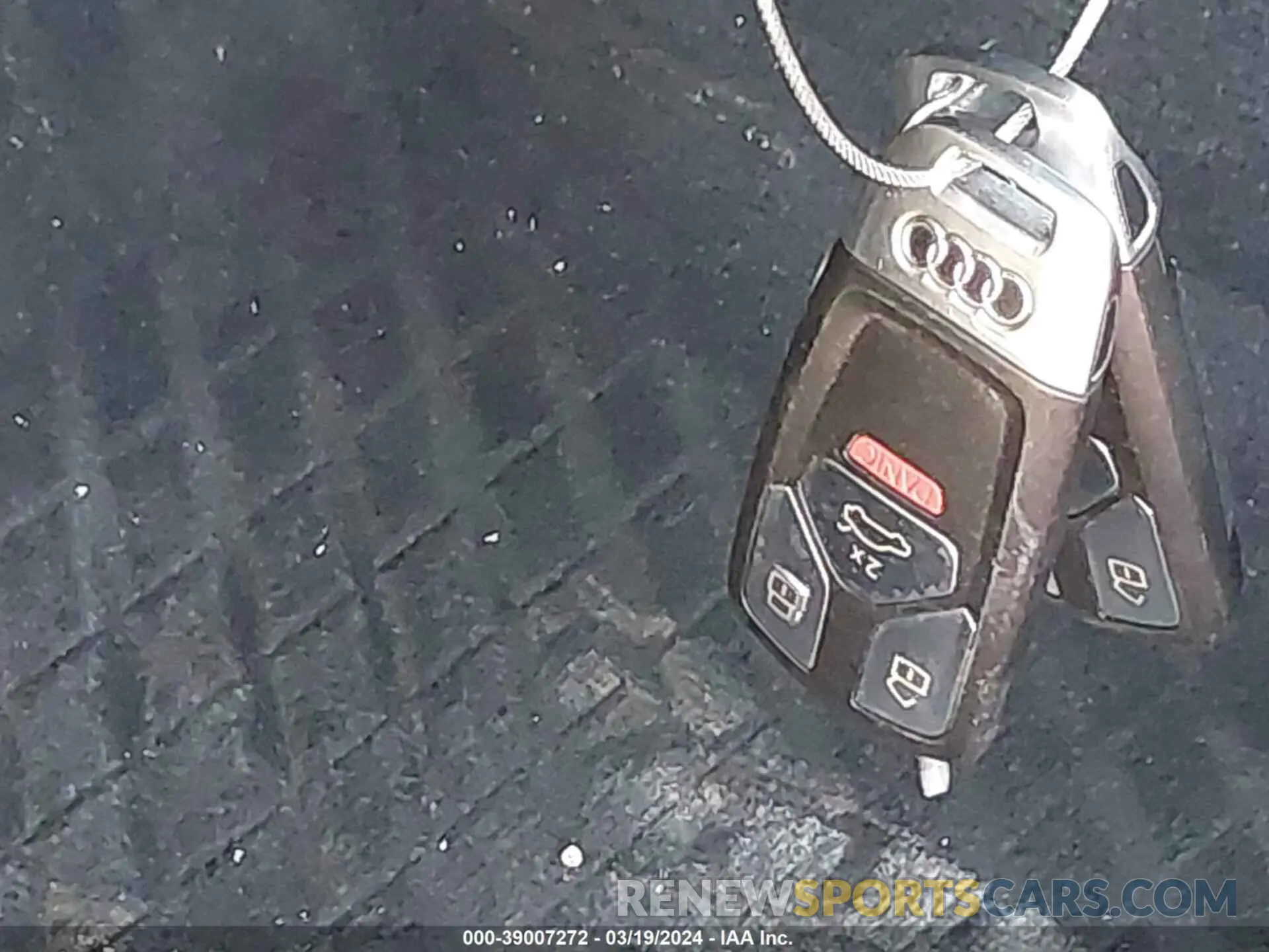 11 fotografías del automóvil dañado WAUSNAF58LA001590 AUDI A5 2020