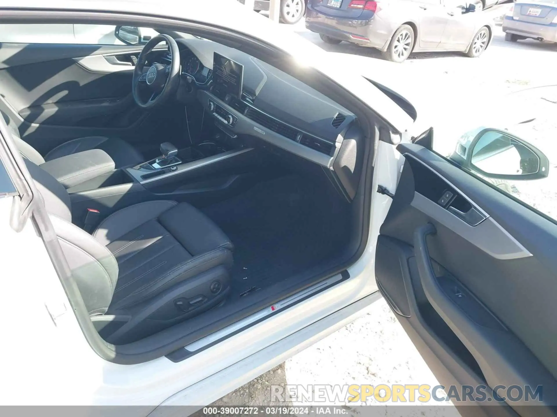 5 fotografías del automóvil dañado WAUSNAF58LA001590 AUDI A5 2020