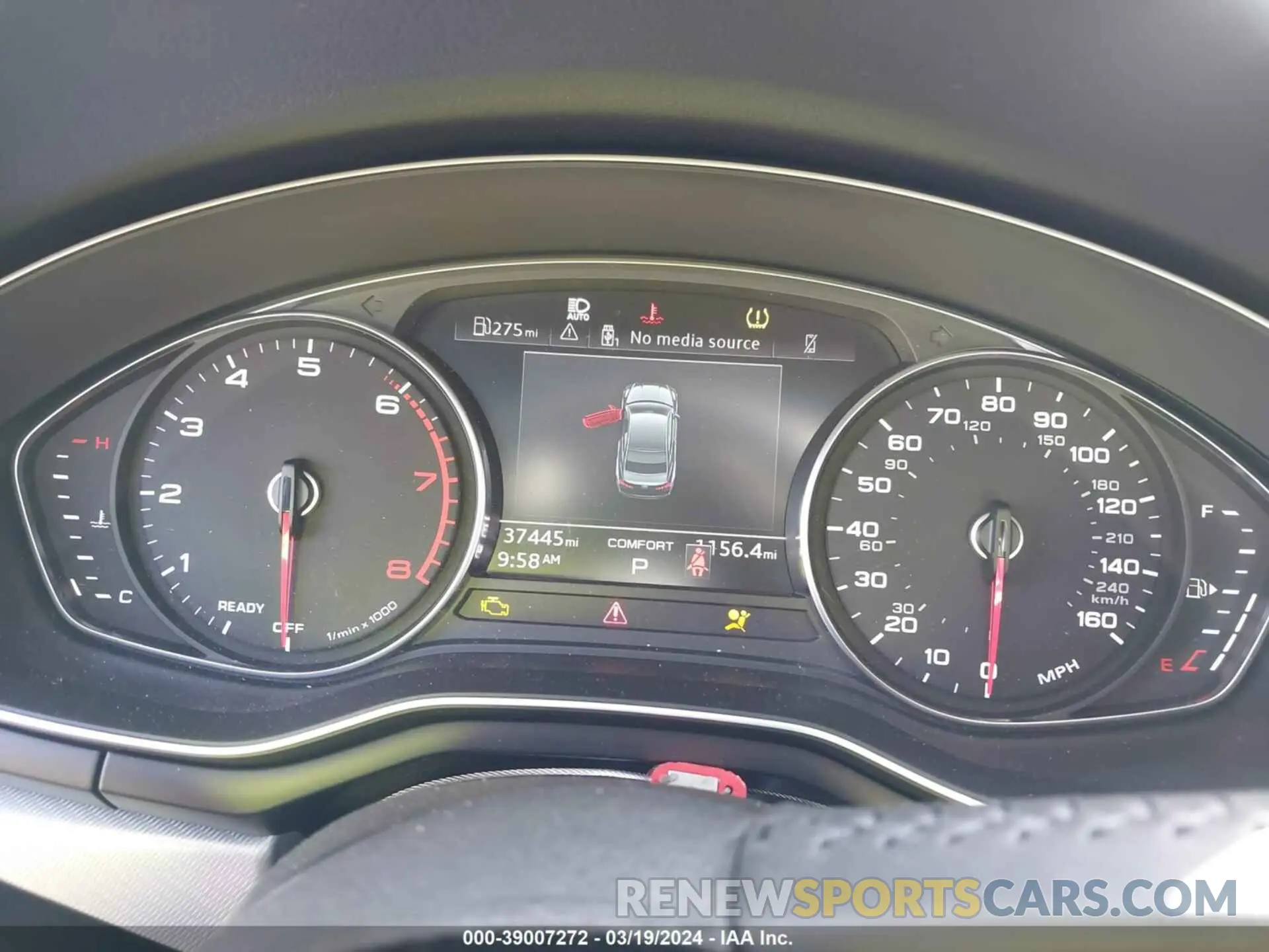 7 fotografías del automóvil dañado WAUSNAF58LA001590 AUDI A5 2020