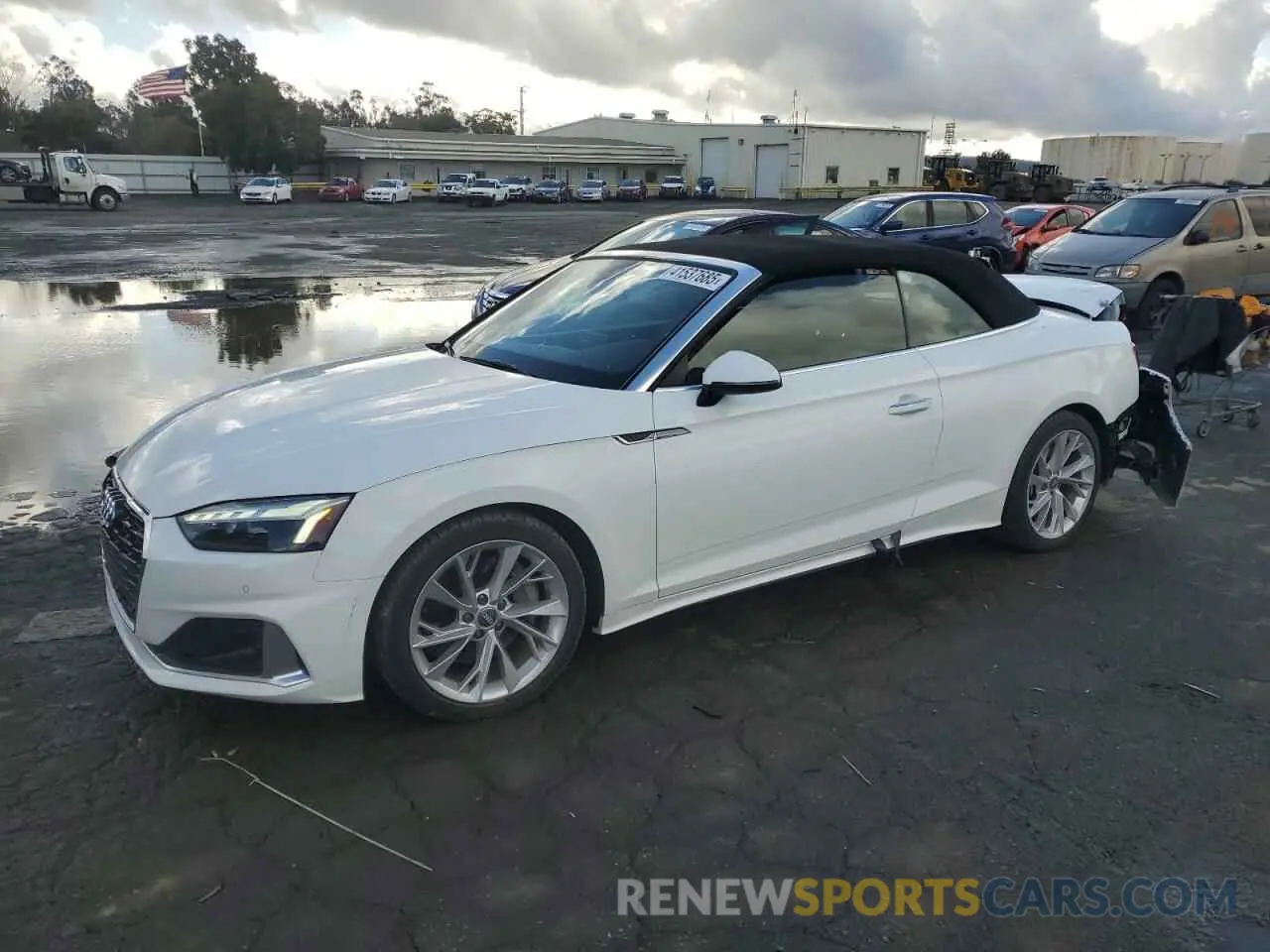 1 fotografías del automóvil dañado WAUWNGF54LN002135 AUDI A5 2020