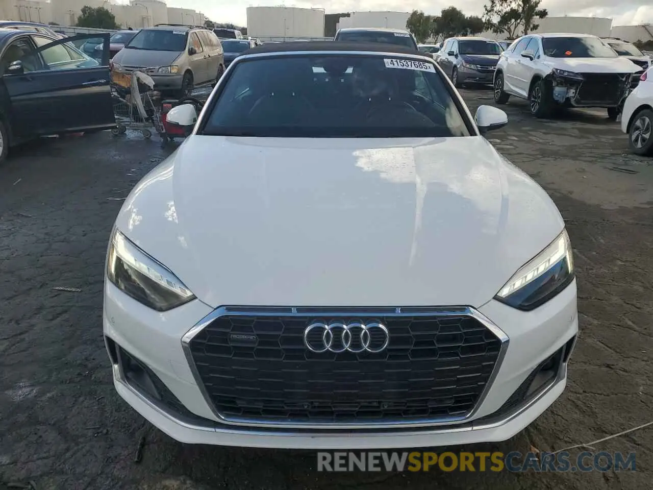 5 fotografías del automóvil dañado WAUWNGF54LN002135 AUDI A5 2020