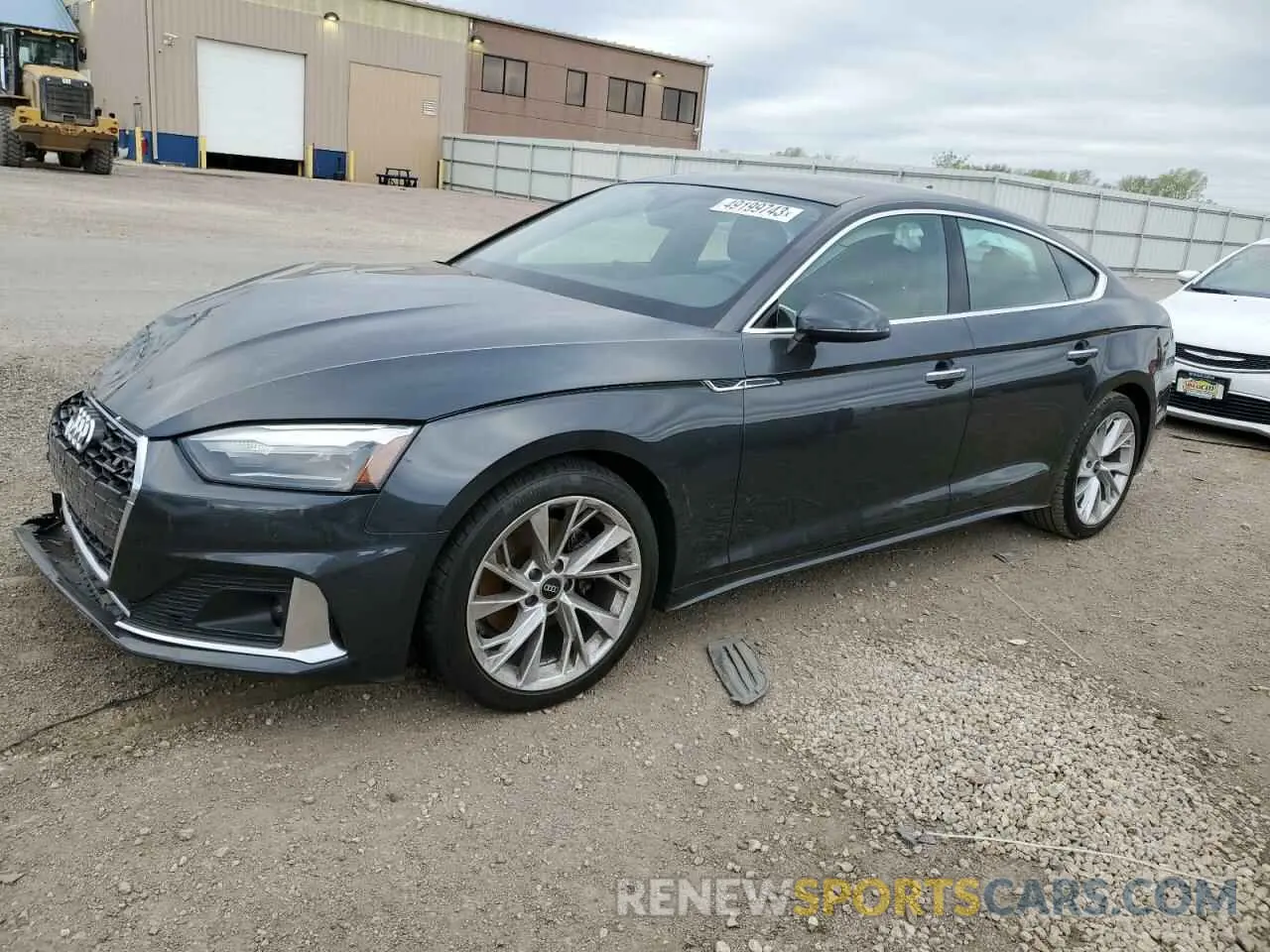 1 fotografías del automóvil dañado WAUABCF58MA062598 AUDI A5 2021
