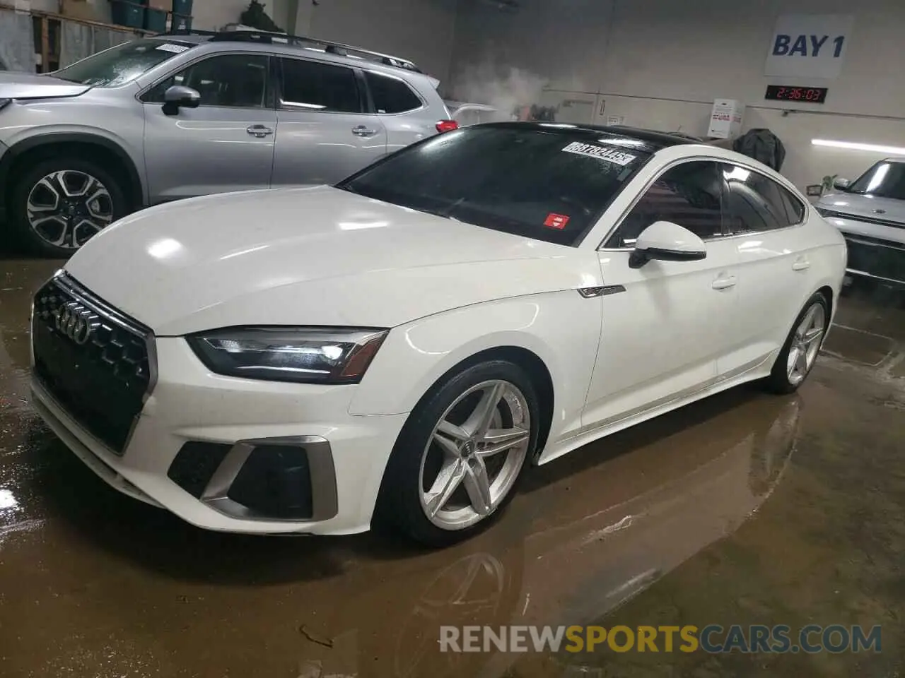 1 fotografías del automóvil dañado WAUDACF53MA016807 AUDI A5 2021