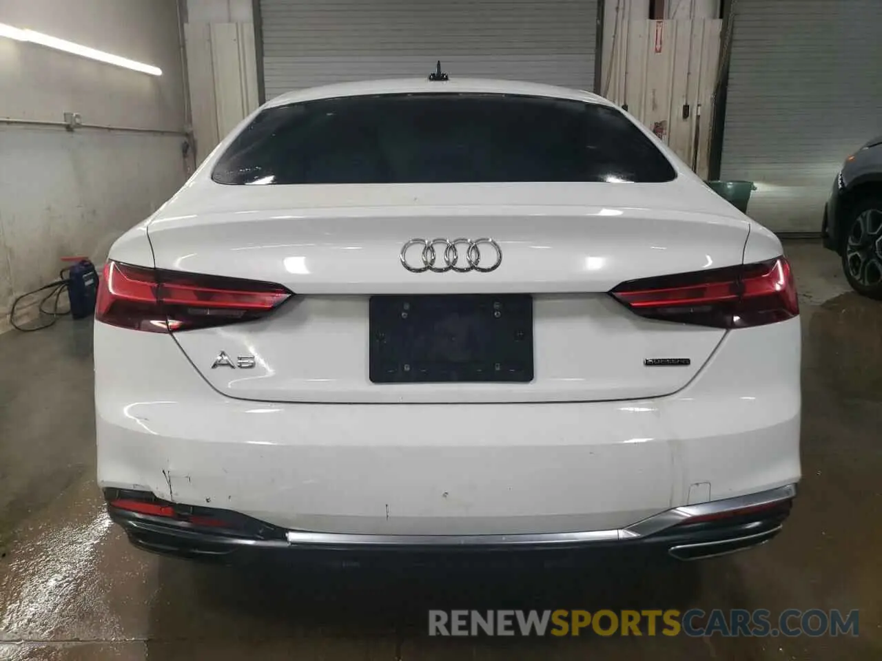 6 fotografías del automóvil dañado WAUDACF53MA016807 AUDI A5 2021