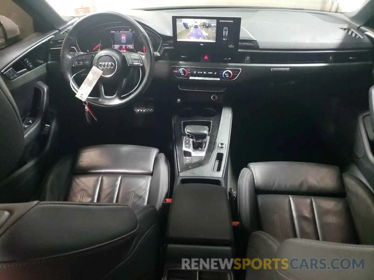 8 fotografías del automóvil dañado WAUDACF53MA016807 AUDI A5 2021