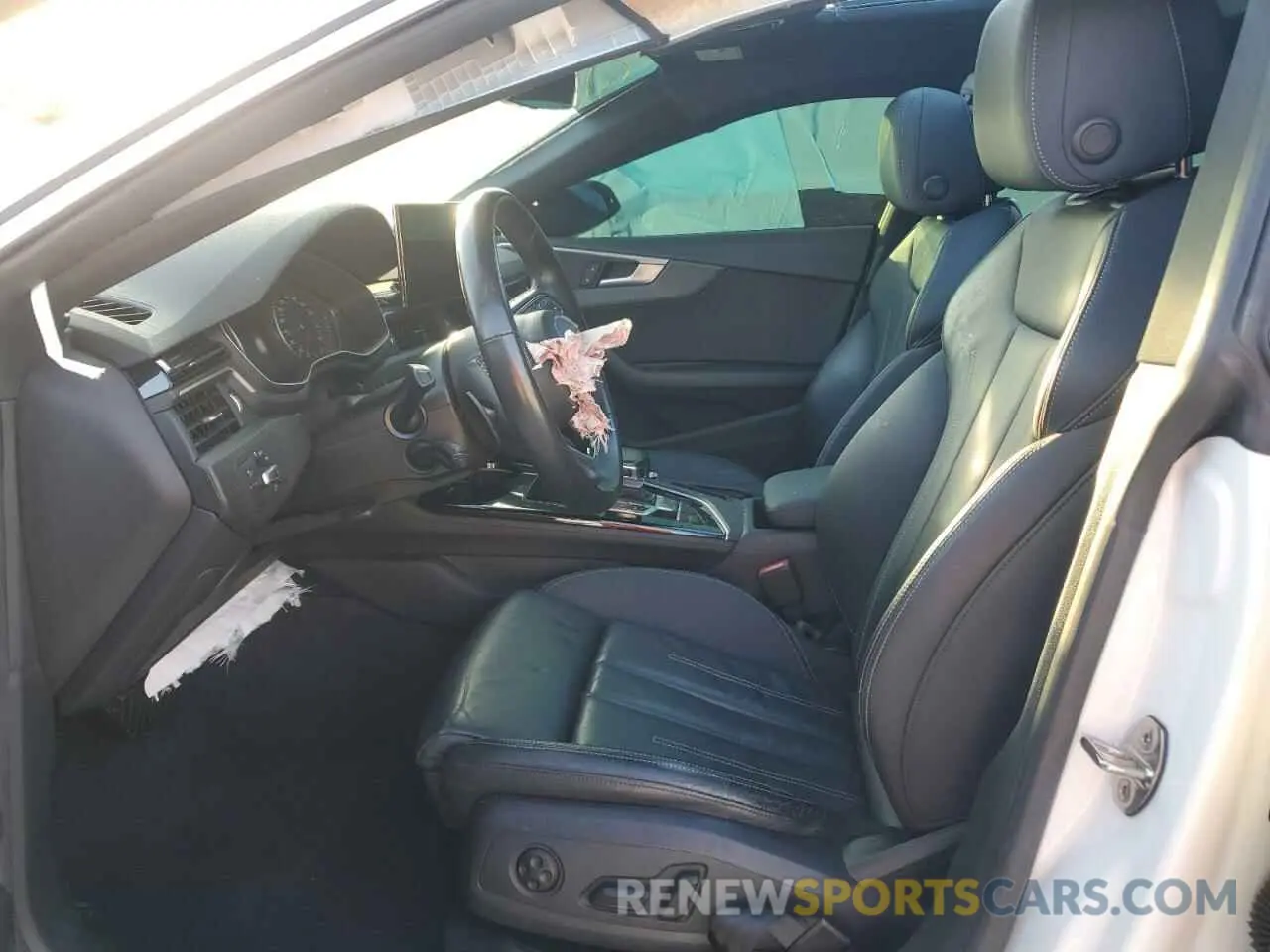 7 fotografías del automóvil dañado WAUDACF55MA011544 AUDI A5 2021