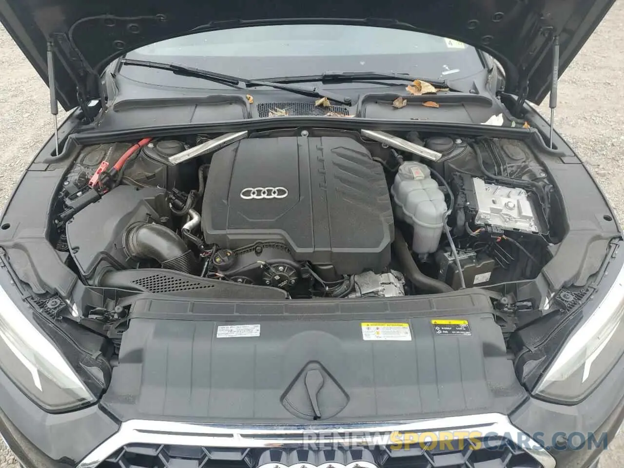 11 fotografías del automóvil dañado WAUDACF57MA044450 AUDI A5 2021