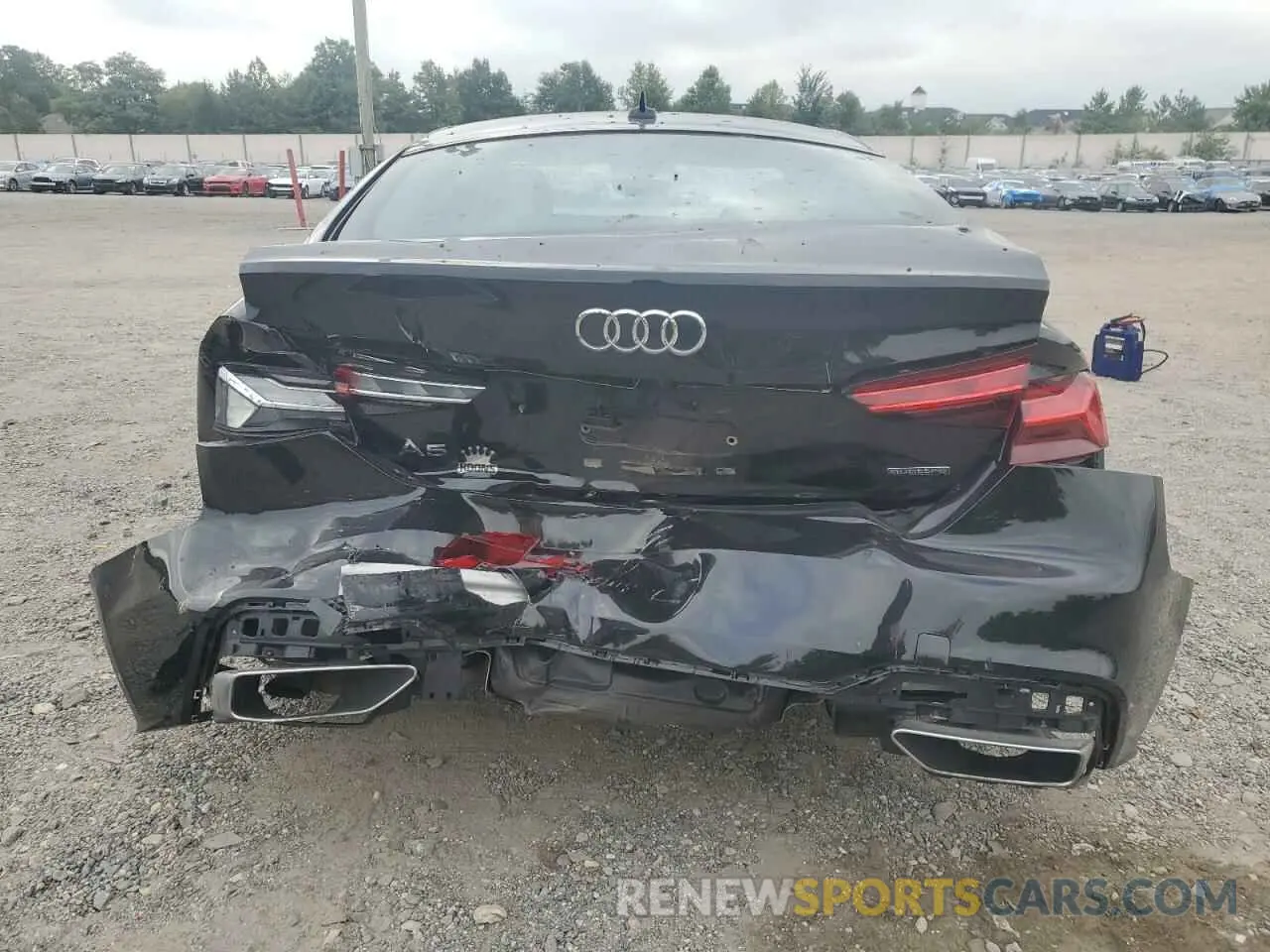 6 fotografías del automóvil dañado WAUDACF57MA044450 AUDI A5 2021