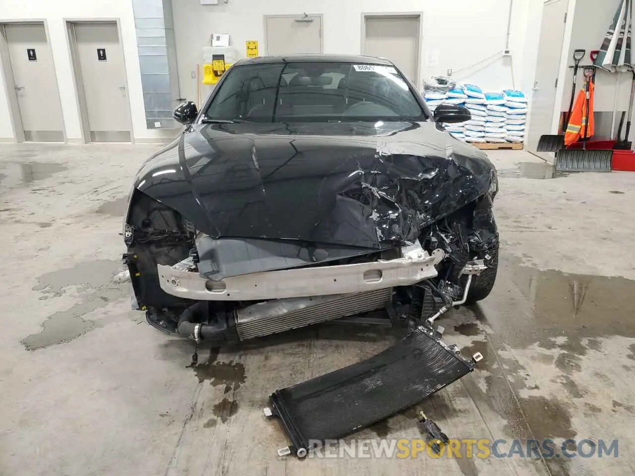 5 fotografías del automóvil dañado WAUFACF51MA031847 AUDI A5 2021