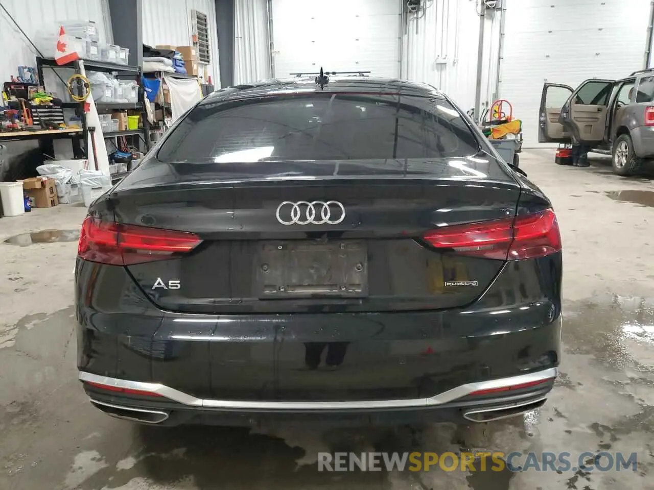 6 fotografías del automóvil dañado WAUFACF51MA031847 AUDI A5 2021