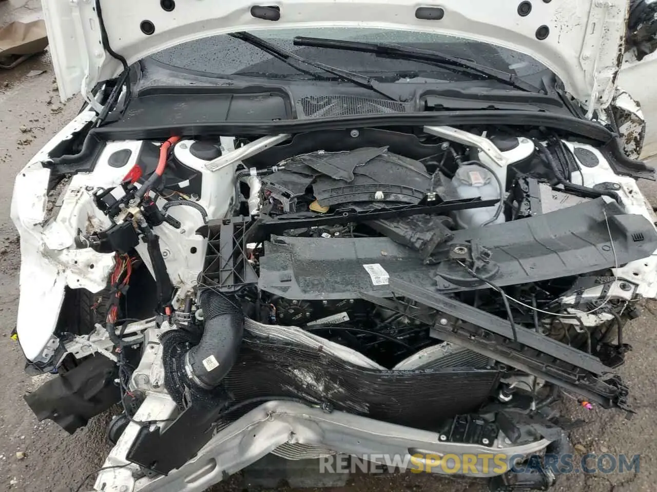 12 fotografías del automóvil dañado WAUFACF54MA041742 AUDI A5 2021